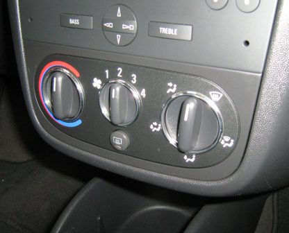 Chrome Ringen Kachelbediening Opel Corsa C