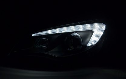 LED Dagrij koplampen Opel Astra J Xenon look - Afbeelding 2