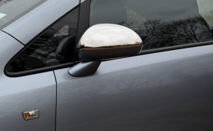 Chrome Spiegelkappen Opel Corsa D - Afbeelding 2