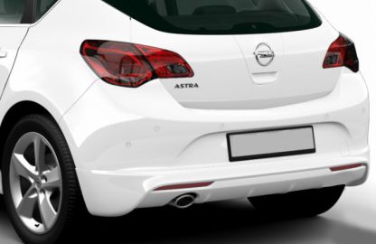 Achterbumperspoiler Opel Astra J 5 Deurs OPC Line