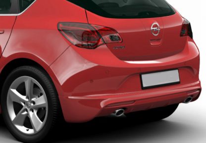 Achterbumperspoiler Opel Astra J 5 Deurs OPC Line (Facelift)
