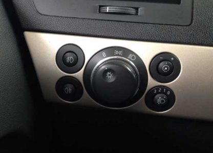 Chrome ring Lichtschakelaar Opel Astra H