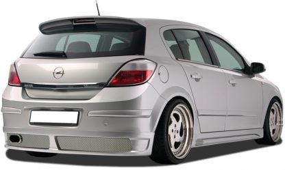 Achterbumperspoiler Opel Astra H 5 Deurs - Afbeelding 2