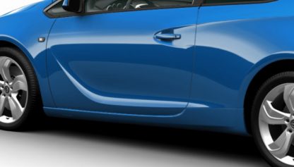 Side skirts Opel Astra J GTC OPC