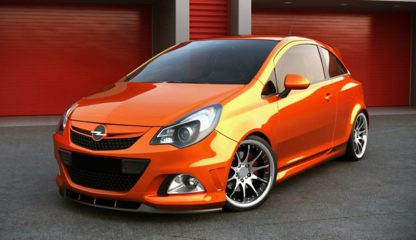 Voorbumper Diffuser Opel Corsa D OPC Nurburgring edition Maxton Design - Afbeelding 3