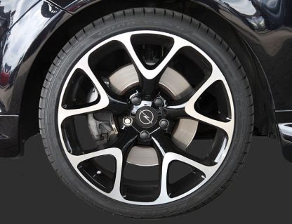 Lichtmetalen Velgen Opel Signum OPC Black Machined Face 18″