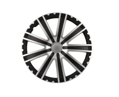 Wieldoppenset 15 inch Black / Silver
