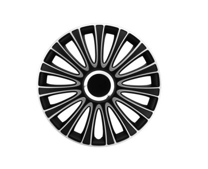 Wieldoppenset 15 inch Black / Silver
