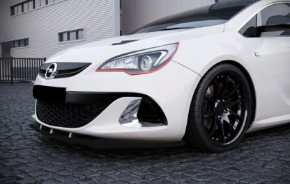 Voorbumperspoiler Opel Astra J GTC OPC (Glanzend Zwart) - Afbeelding 2