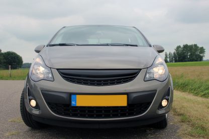 Embleemloze Grill Opel Corsa D Facelift 2011> - Afbeelding 3