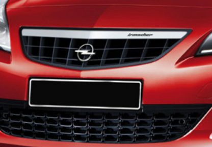 Irmscher grill Opel Astra J 5 deurs met RVS sierlijst