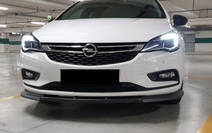 Voorbumperspoiler Opel Astra K 5 Deurs (Zwart) - Afbeelding 3