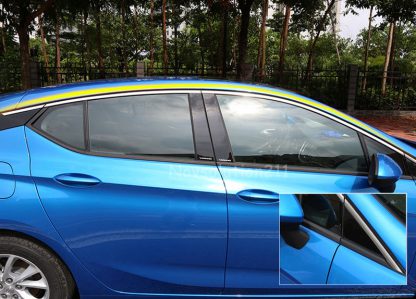 Chrome Raamlijsten Opel Astra K 5 Deurs - Afbeelding 3