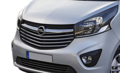 Grill Covers Opel Vivaro B Chroom