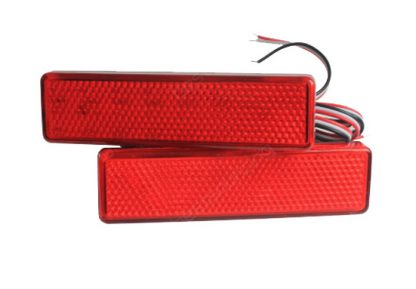 LED achterbumper reflector Opel Vivaro B Rood - Afbeelding 2