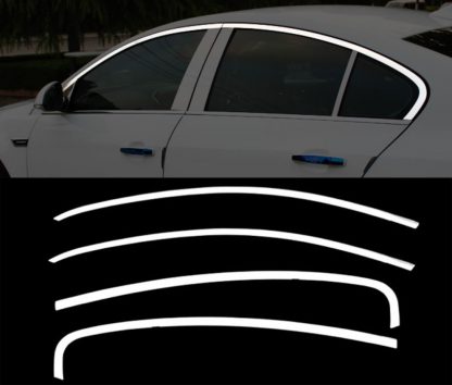Chrome Raamlijsten Opel Insignia Sedan (Facelift) - Afbeelding 3
