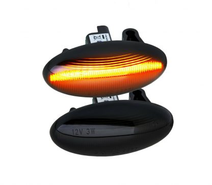 LED Zijknipperlichten Opel Combo E Zwart - Afbeelding 2