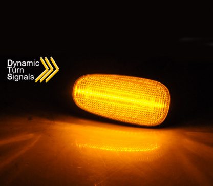Dynamische LED Zijknipperlichten Opel Astra G Zwart - Afbeelding 2