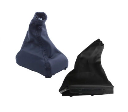 Pookhoezen set Opel Corsa C Zwart Leder Incl. plastic geraamte
